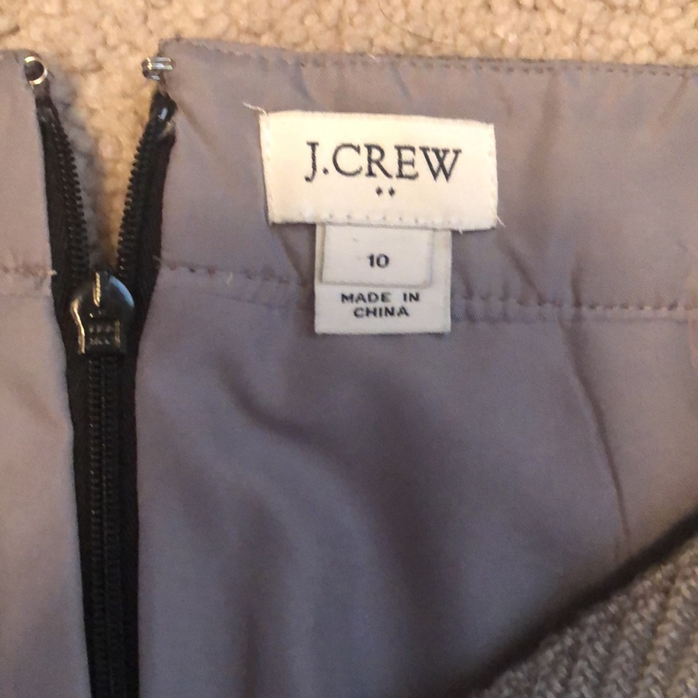J. Crew Lined Plaid Skirt - Picture 4 of 5